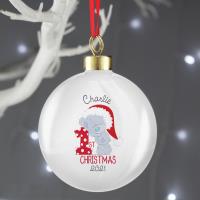 Personalised Tiny Tatty Teddy My 1st Christmas Bauble Extra Image 2 Preview